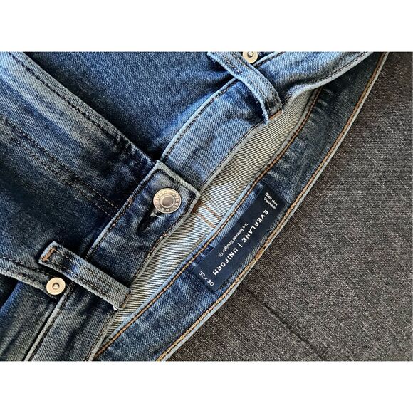 EVERLANE Medium Washed Uniform Relaxed Straight Fit Size 32x30 - Picture 11 of 12